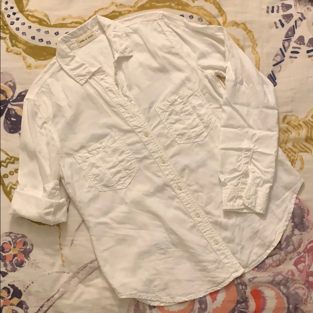 Anthropologie cloth & stone button down